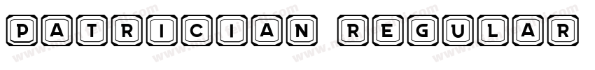 Patrician Regular字体转换